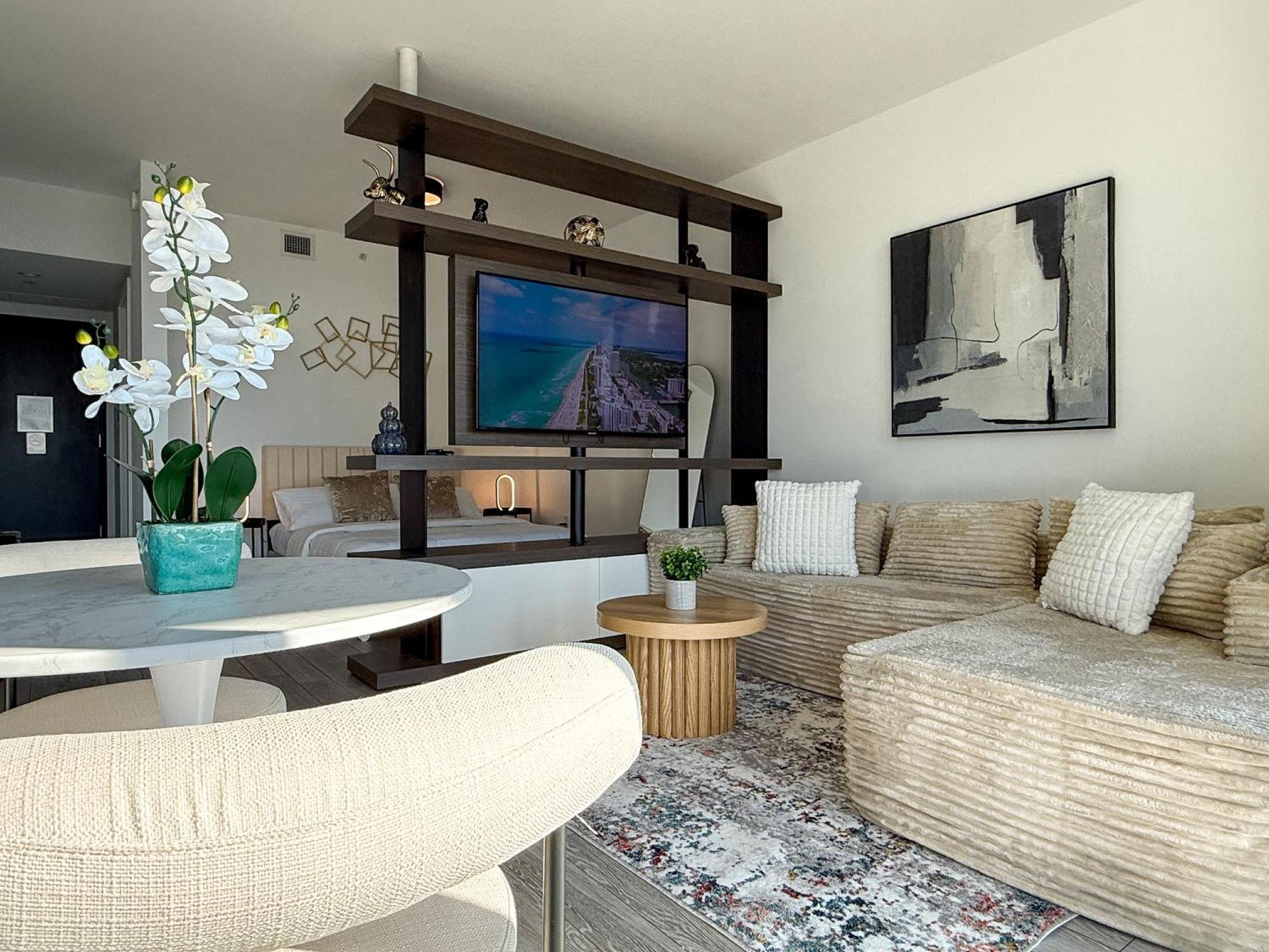 Апартаменты Luxury Loft - Free Parking - Ocean View - Brickell Downtown Майами Экстерьер фото