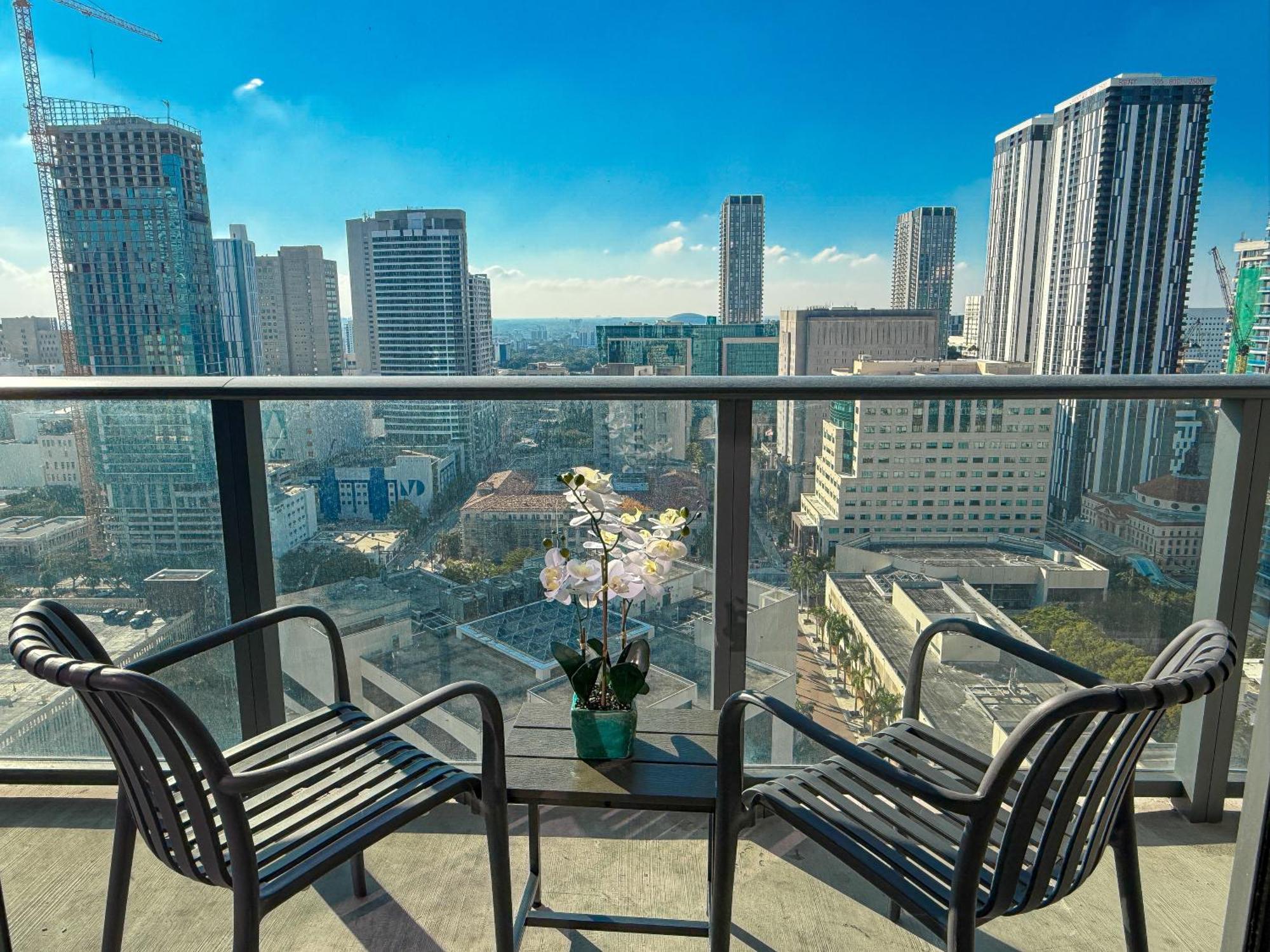 Апартаменты Luxury Loft - Free Parking - Ocean View - Brickell Downtown Майами Экстерьер фото